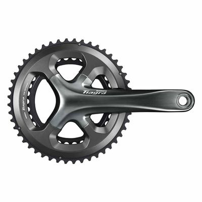 Shimano Tiagra Unisex's FC4700E84 Wheels, Black, 48/34 Teeth