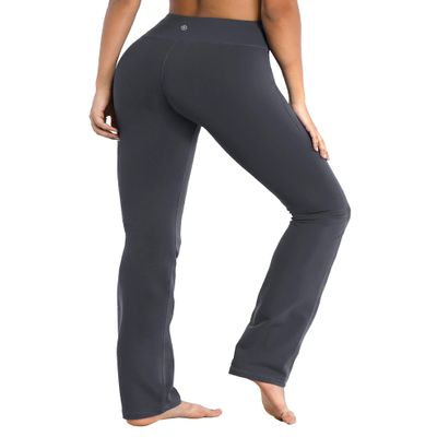 BUBBLELIME 29"/31"/33"/35" 4 Styles Women's Slim Fit Yoga Pants Tummy Control - Slim Fit_Shadowcharcoal M_29" Inseam