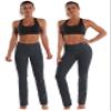 BUBBLELIME 29"/31"/33"/35" 4 Styles Women's Slim Fit Yoga Pants Tummy Control - Slim Fit_Shadowcharcoal M_29" Inseam view 3