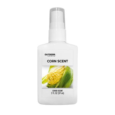 Outdoor Hunting Lab Corn Cover Scent for Deer Hunting | 2 oz | Sweet Corn Scent Spray - Masking Scent for Gear, Stands, and Clothes