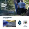 Alpcour Portable Toilet  Compact Indoor & Outdoor Commode w/Travel Bag for Camping, RV, Boat  Piston Pump Flush, 5.3 Gallon Waste Tank, Built-In Pour Spout & Washing Sprayer for Easy Cleaning view 3