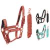 Derby Originals Desert Rose Collection Rose Gold Reflective Safety Stable Horse Halters with Matching Lead Ropes view 1