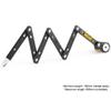 [KEMOEM] Onguard Folding Link Plate Bike Security Lock 8116 K9 Slim Size 490g Weight view 3