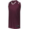Holloway Men's XXX-Large Sleeveless, Maroon/White view 1