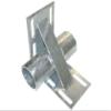 Dock Hardware 3" Galvanized Inside Corner Dock Pipe Holder DH INPH03 view 1