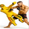 Un-Filled Grappling Dummy Wrestling Dummy Jiu Jitsu Dummy for BJJ MMA Judo Karate Practice Adult Kids and Youth Training Tackling Dummies - Yellow, 5ft / 60" view 1