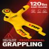 Un-Filled Grappling Dummy Wrestling Dummy Jiu Jitsu Dummy for BJJ MMA Judo Karate Practice Adult Kids and Youth Training Tackling Dummies - Yellow, 5ft / 60" view 3