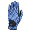 Hy5 Unisex Lightweight Printed Riding Gloves (XL) (Black/Blue) view 1