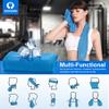Sukeen 4 Pack Cooling Towels (40"x12"),Ice Towel,Soft Breathable Chilly Towel,Microfiber Towel for Yoga,Sport,Running,Gym,Workout,Camping,Fitness,Workout & More Activities view 4