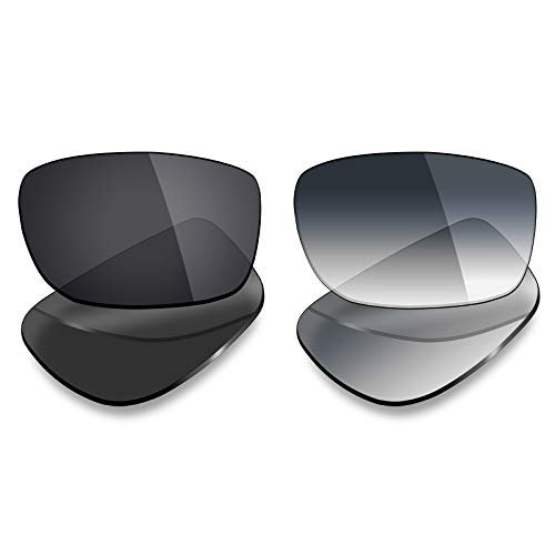Mryok 2 Pair Polarized Replacement Lenses for Oakley Splinter Sunglass - Options