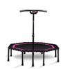 JOKABUN Gym Special Trampoline Structure Super Stable Octagonal Fitness Trampoline 48 inch Elastic Rope Mute Bounce Bed with armrests Four Gear Adjustment (Fluorescent Pink) view 1