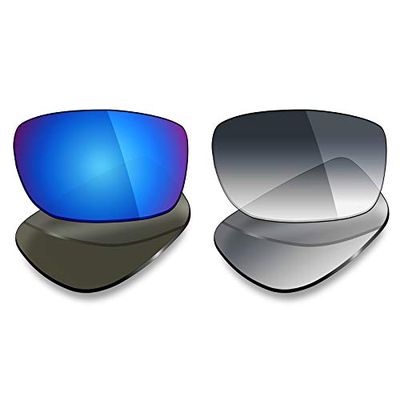 Mryok 2 Pair Polarized Replacement Lenses for Oakley Splinter Sunglass - Options