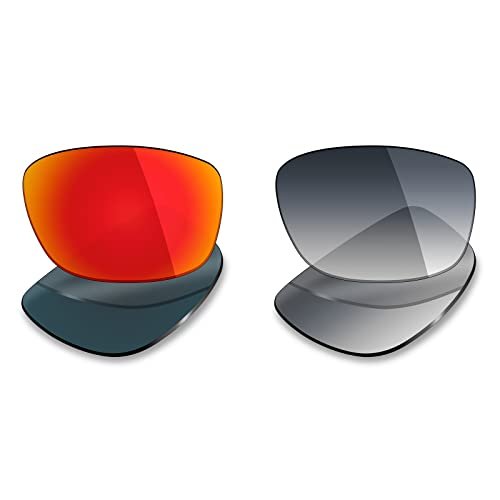 Mryok 2 Pair Polarized Replacement Lenses for Oakley Ten X Sunglass - Options