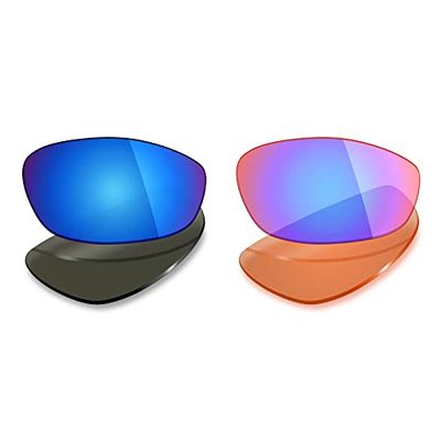 Mryok 2 Pair Polarized Replacement Lenses for Oakley Whisker Sunglass - Options