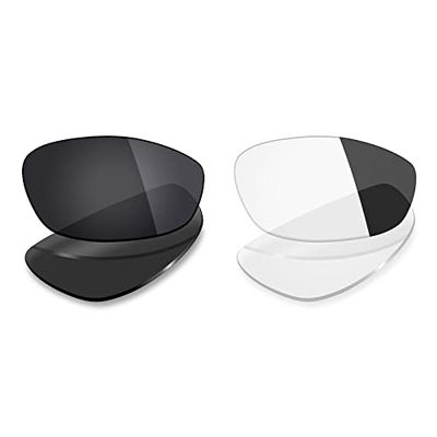 Mryok 2 Pair Polarized Replacement Lenses for Oakley Whisker Sunglass - Options