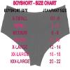 Knaughty Knickers Mommy's Little Panty Boy - Momma's Sissy Boi - Men In Ladys Purple Boyshort Panties With Adult Design view 3