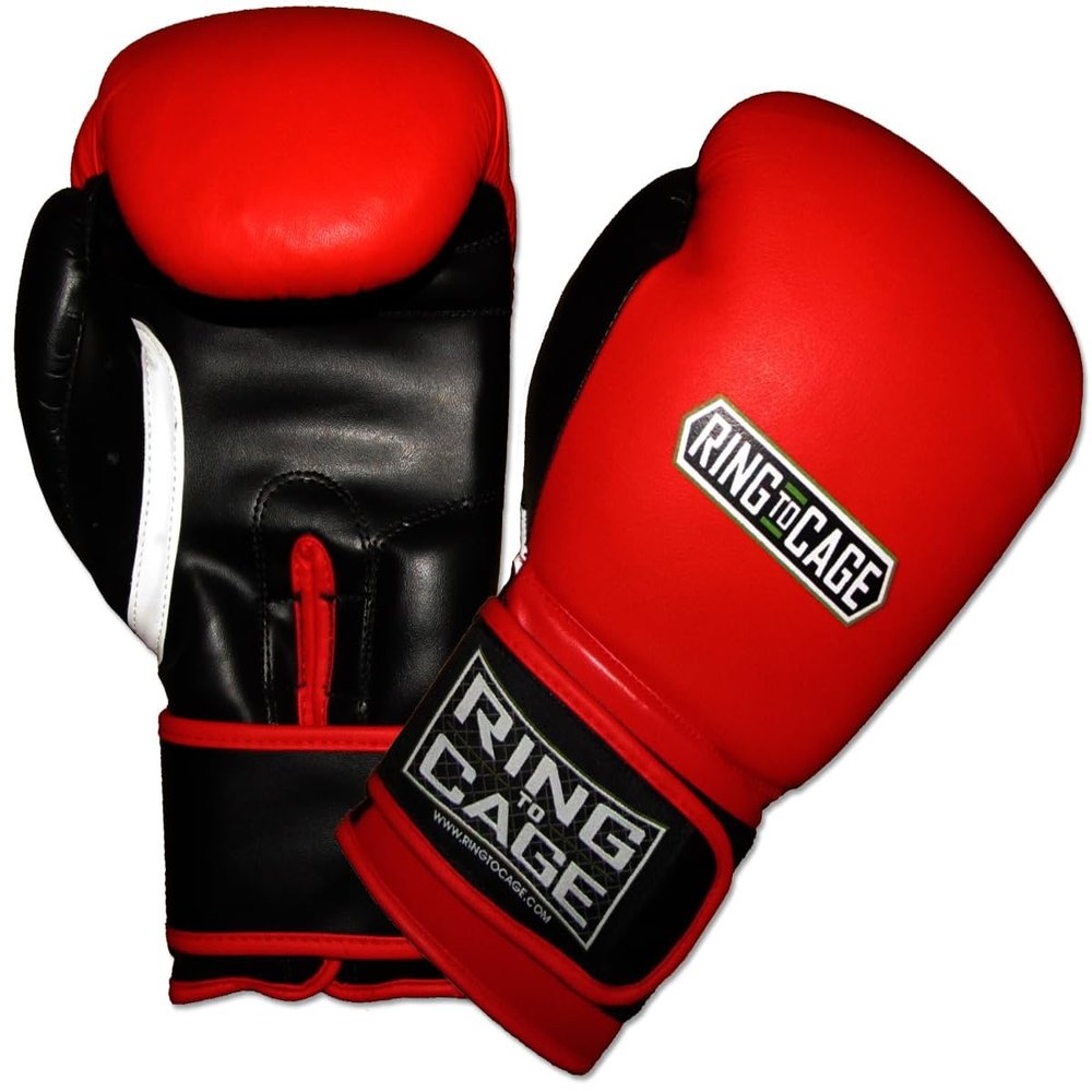 Gym Training Boxing Gloves for Muay Thai, MMA, Kickboxing, Boxing (10oz-Medium)