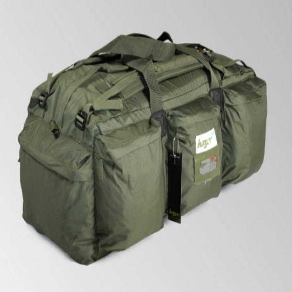Hagor Large Tactical-Style Carry Bag 100L  Travel & Outdoor Duffel (Green)