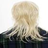 ALLAURA - Garth Wig Blonde Mullet Wigs Men 80s Costumes Mens MulletWig - Joe Dirt Mullet Wig Blonde MulletHair view 3