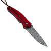 ALBATROSS Valentines Day & Heirloom Gift for Men - Exotic Dalbergia Wood & Damascus Steel Pocket Folding Knife | Collectors EDC for Husband, Boyfriend, Father | Gift Box view 2