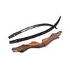 ZSHJGJR 60" Recurve Bow Takedown Longbow Traditional Archery Bow Wooden Riser Right Hand for Adult Outdoor Hunting Shooting Target Practice (30lbs) view 2