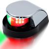 Obcursco Boat Navigation Lights, Red and Green Marine LED Bow Lights, IP67 Waterproof, Rust-Resistant, Ideal for Pontoon, Skiff, Small Boats, and Yacht(Silver) view 1