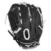 Mizuno GPSL1200F3 Prospect Select Fastpitch Softball Glove 12", Left Hand Throw, BLACK view 1