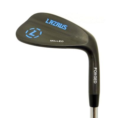 Lazrus Golf | Premium Quality RH 52 Degree Forged Golf Wedges for Exceptional Performance with Micro Milled Face for Enhanced Spin | Golf Clubs for Men (Black Right Handed, RH, Black 52 Degree)