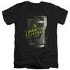 Csi I Drank The Evidence Unisex Adult V-Neck T Shirt for Men and Women, 2X-Large Black view 1