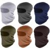6 Pcs Ski Mask Full Face Cover Balaclava Summer Face Covering Ice Silk UV Protection for Men Outdoor Cycling Running Hood(Retro Color) view 1
