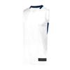 Augusta Sportswear Step-Back Basketball Jersey, White/Navy, L view 1