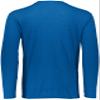 Augusta Sportswear Tri-Blend Long Sleeve Crew, Royal Heather, S view 4