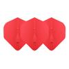 LSTYLE L1 Standard Dart Flights  EZ  Red  1 Set  Pre-Molded view 3