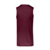 Augusta Sportswear Step-Back Basketball Jersey, Maroon/White, XL view 3