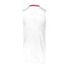 Augusta Sportswear Step-Back Basketball Jersey, White/Red, L view 3