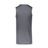 Augusta Sportswear Step-Back Basketball Jersey, Graphite/White, M view 3