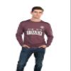 Augusta Sportswear Tri-Blend Long Sleeve Crew, Red Heather, L view 2