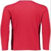 Augusta Sportswear Tri-Blend Long Sleeve Crew, Red Heather, L view 4