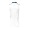 Augusta Sportswear Step-Back Basketball Jersey, White/Royal, S view 3