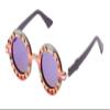 Kid Sunglasses Boy Polarized Round Goggle Blue Kid Sunglasses Girl Polarized view 1