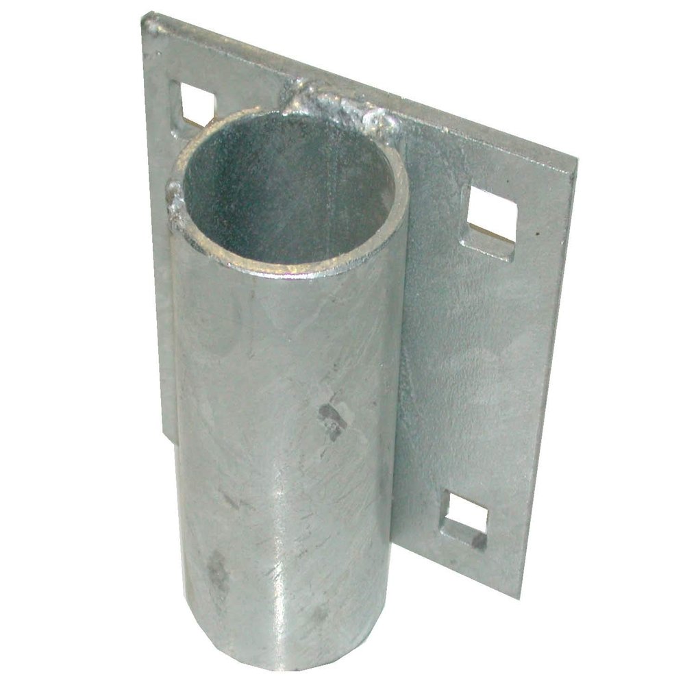 Dock Hardware 3" Galvanized Dock Pipe Leg Holder/Sleeve - DH PH03-5X6.75