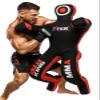 Un-Filled Grappling Dummy Wrestling Dummy Jiu Jitsu Dummy for BJJ MMA Judo Karate Practice Adult Kids and Youth Training Tackling Dummies - Black, 5ft / 60" view 1