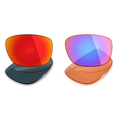 Mryok 2 Pair Polarized Replacement Lenses for Oakley Ten X Sunglass - Options