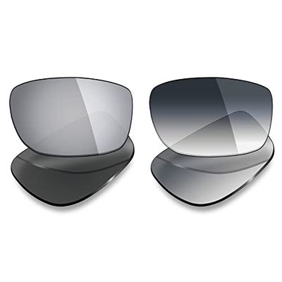 Mryok 2 Pair Polarized Replacement Lenses for Oakley Splinter Sunglass - Options