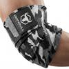 Elbow Wraps (1 Pair) - 40" Elastic Elbow Support & Compression - For Weightlifting, Powerlifting, Fitness, Cross Training & Gym Workout - Elbow Straps for Weight Lifting (Camo/White) view 1