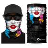 Skull Face Sun Mask half,Bandanas,Neck Gaiter, Headwear, Headband for Fishing, Hunting,Yard work (blue) view 1