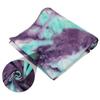 Yoga Towels , Non Slip Hot Yoga Towel Skidless Waffle Texture, 100% Absorbent Odorless Microfiber Yoga Blanket, Standard Sized 24 inchx72 inch Mat Towel,for Hot Yoga, Bikram, Pilates (Green & Pink) view 4