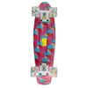 Skateboard Youth 22 inch Mini Cruiser Retro Starry Adults Skateboards for Kids Boys Girls Beginners Child Toddler Teenagers Dog Age 5 (Mixture of Pink and Blue) view 4