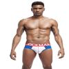 JOCKMAIL Low Rise Mens Sexy Underwear Mesh Breathable Sexy Men Briefs Male Panties for Men (XL, Blue) view 2