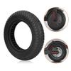 10 Inch Replacement Solid Tires Explosion-Proof Tubeless Airless Tire for Electric Scooter(Small) (Black(Small)) view 3